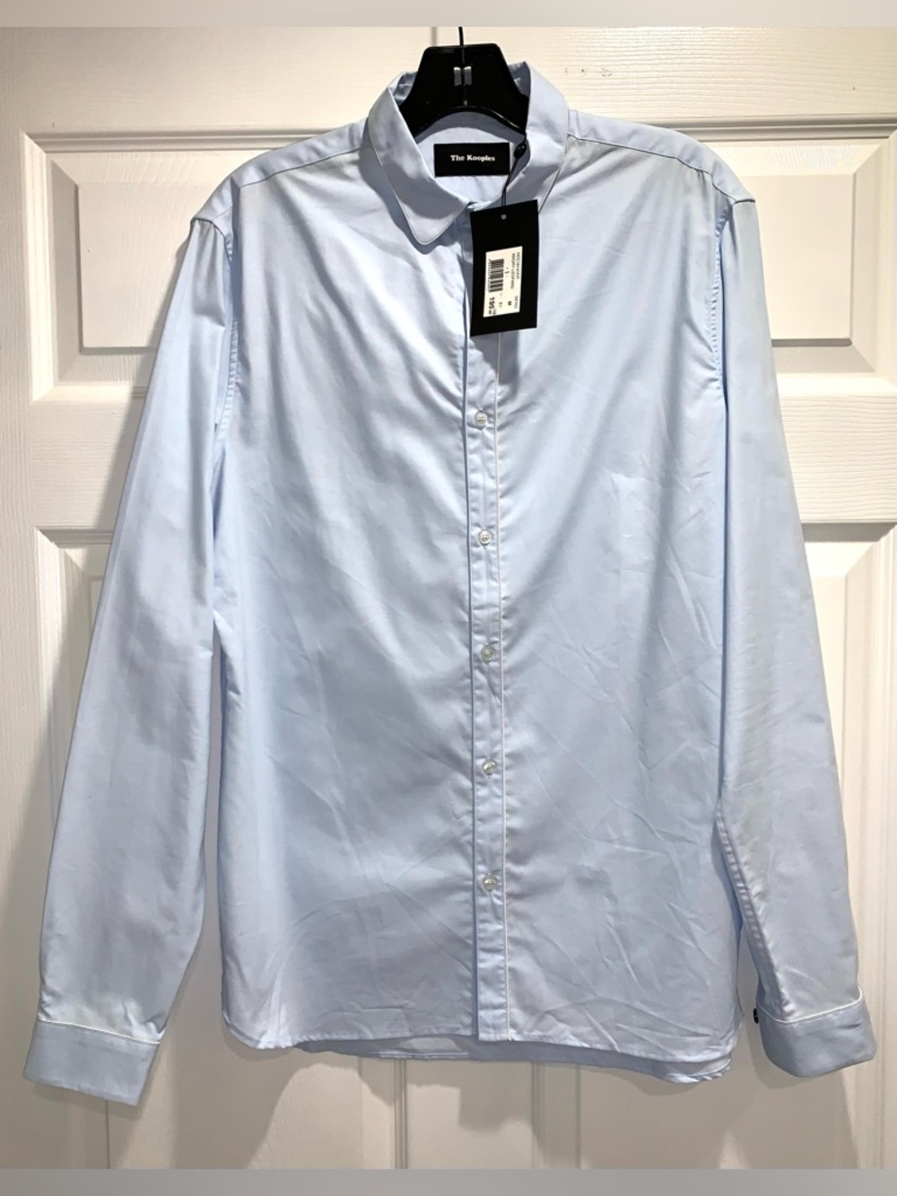❌SOLD❌ The Kooples NWT $195 Light Blue Men's Dress Shirt, Size M.